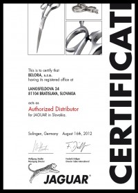 jaguar solingen certifikat