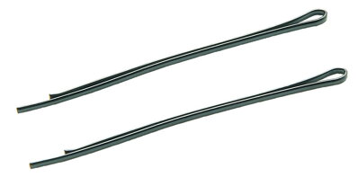 EFALOCK sponky Marquis rovné 100 ks čierne 5 cm