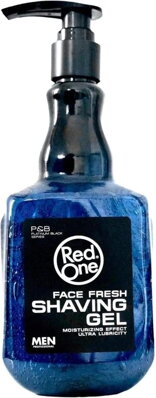 RED ONE shaving gel transparentný 1000 ml 