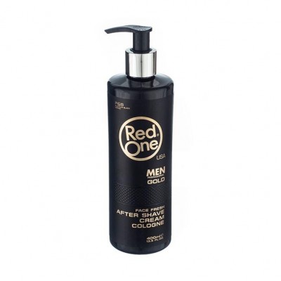 RED ONE after shave cream cologne "gold" 400 ml 