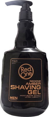 RED ONE shaving gel transparentný "amber" 1000 ml 