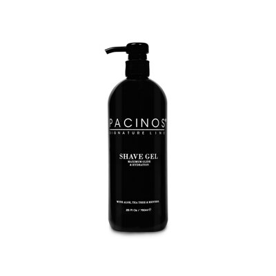 PACINOS Shave Gel priehľadný chladivý gél na holenie 750 ml