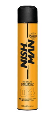 NISHMAN Hair Spray Extra Strong 400 ml