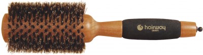 HAIRWAY kefa na vlasy okrúhla 39x70 mm, diviačie štetiny