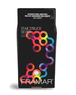 FRAMAR Star Struck Pre-Cut alu fólia predrezané listy 12,7 x 30,5 cm 500 ks