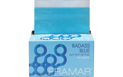 FRAMAR Badass Blue alu-fólia so špeciálnym povrchom 500 listov šírka 13 cm x dĺžka 28 cm