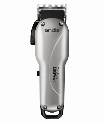 ANDIS 73010 Cordless UsPro Li profesionálny strihací strojček na vlasy Li-aku / kábel strieborný