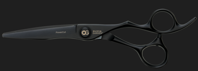 OLIVIA GARDEN PowerCut Matt Black 6,25"