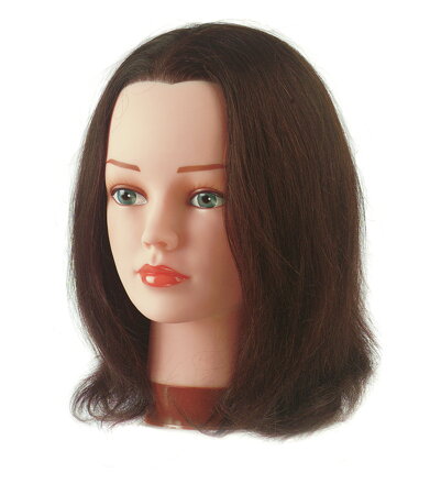SIBEL hlava cvičná Betty vlasy dĺžky 15 - 30 cm