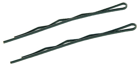 EFALOCK sponky Comtesse zvlnené 12 ks hnedé 5 cm