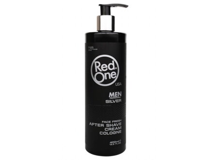 RED ONE Barber After Shave Cream Cologne Silver 400 ml