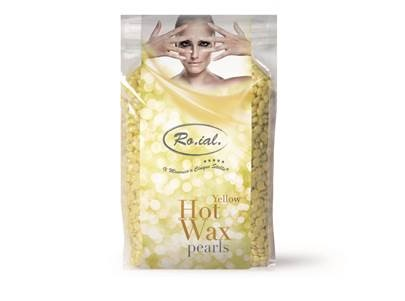 RO.IAL depilačný vosk v perlách pre ženy žltý 800 gramov