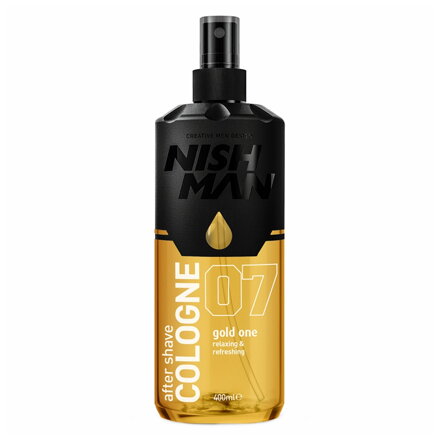 NISHMAN After Shave Cologne Gold One 400 ml
