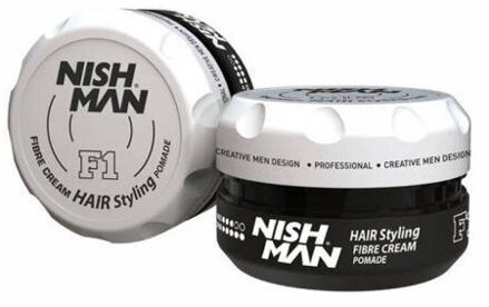 NISHMAN Hair Styling Fibre Cream Pomade F1 100 ml
