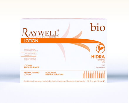 RAYWELL BIO hydratačné sérum na suché vlasy 10x10 ml