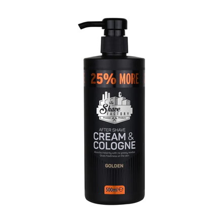 THE SHAVE FACTORY Cream & Cologne 2in1 500 ml
