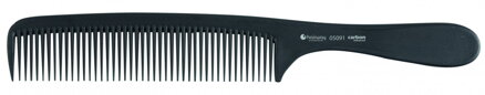 HAIRWAY karbónový hrebeň na vlasy s rúčkou - 18,5 cm