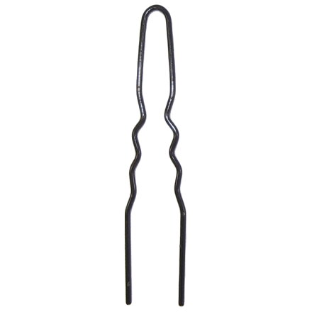 BRATT vlásenky 62 mm, 20 ks, priemer  1,2 mm, čierne 