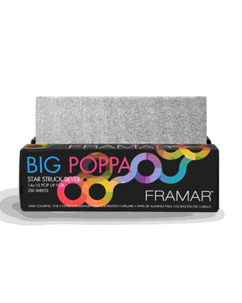 FRAMAR Big Poppa extra široká predrezaná alu fólia 35,6 x 25,4 cm 250 ks