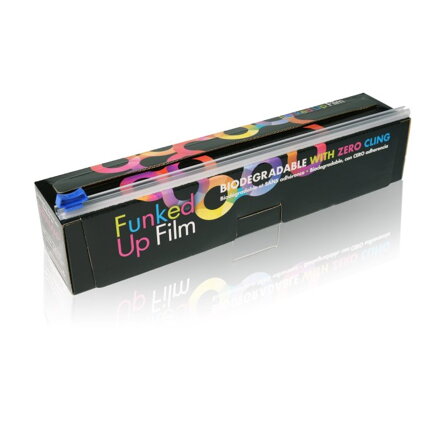 FRAMAR Funked Up Film biologicky odbúratelná transparentná fólia na bayalage 31 cm x 91 m 