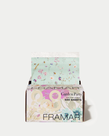 FRAMAR Garden Party alu-fólia so špeciálnym povrchom 500 listov šírka 13 cm x dĺžka 28 cm