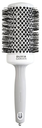 OLIVIA GARDEN Expert BlowOut Shine White&Gray kefa na vlasy 55 mm