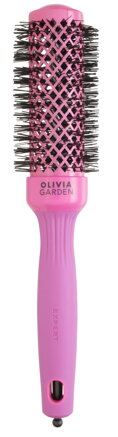 OLIVIA GARDEN Expert BlowOut Shine Pink kefa na vlasy 35 mm