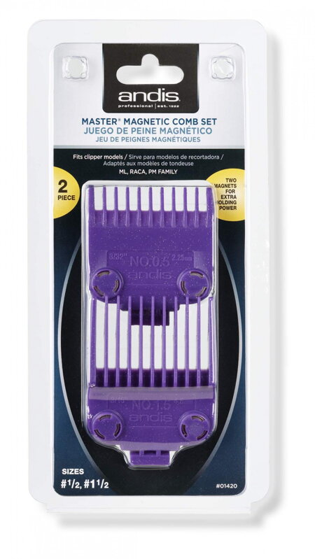 ANDIS 1420 Master Cordless Li magnetické násadce 2 ks - 2,25 a 4,5 mm ANDIS 1420 Master Cordless Li magnetické násadce 2 ks - 2,25 a 4,5 mm