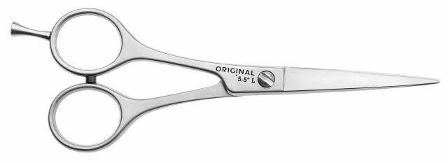 SIBEL E-CUT 5,5&quot; Left ľavácke nožničky na vlasy pre domáce použitie