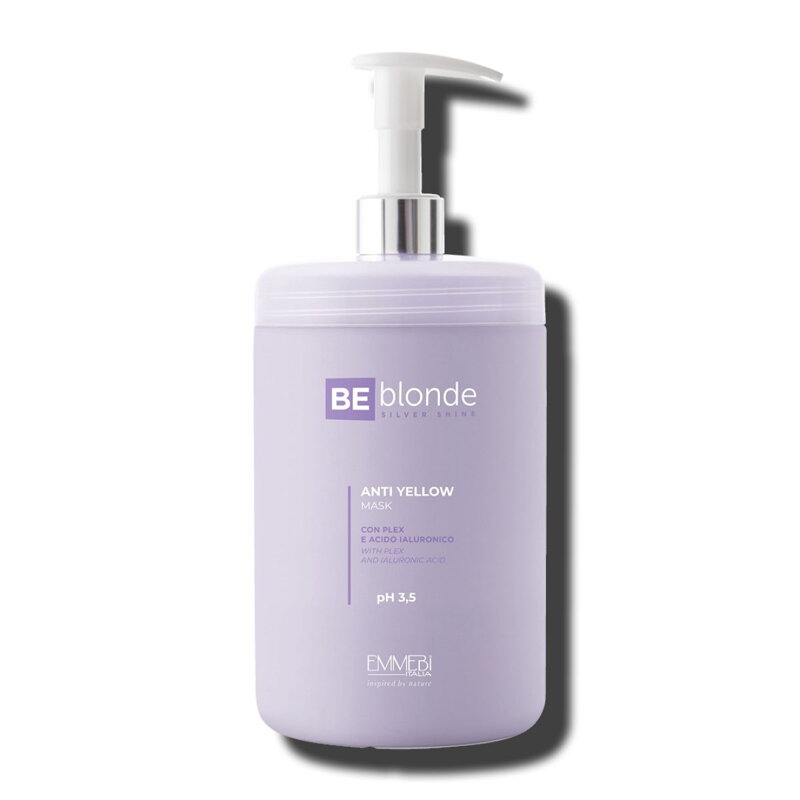 EMMEBI Be Blonde Anti Yellow Mask 1000 ml (bez dávkovača)