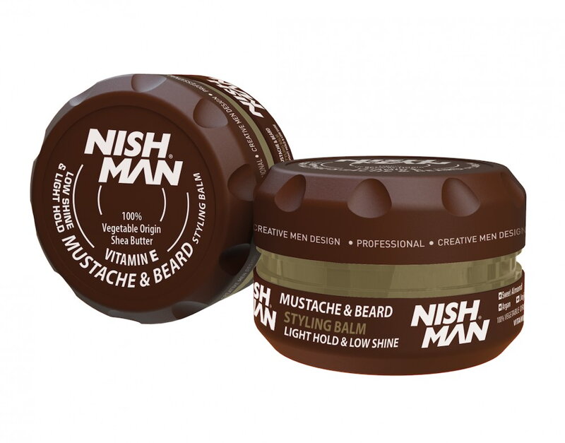 NISHMAN Beard &amp; Mustache Styling Balm 100 ml