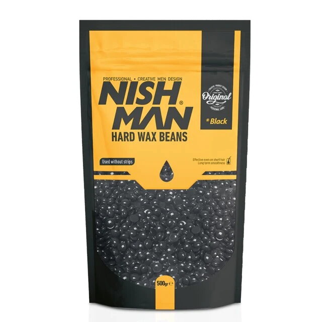 NISHMAN Hard Wax Beans Black 500 gr NISHMAN Hard Wax Beans Black 500 gr