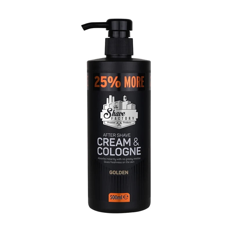 THE SHAVE FACTORY Cream &amp; Cologne 2in1 500 ml