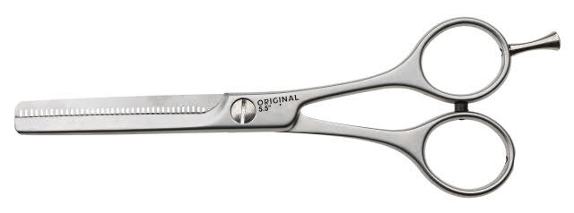 SIBEL E-CUT 5,5" efilačné nožničky na vlasy pre domáce použitie 36 zubov SIBEL E-CUT 5,5" efilačné nožničky na vlasy pre domáce použitie 36 zubov