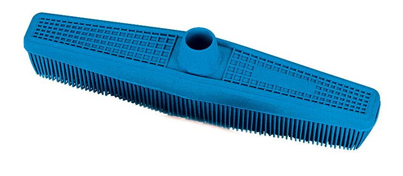 SIBEL zmeták na vlasy gumený modrý