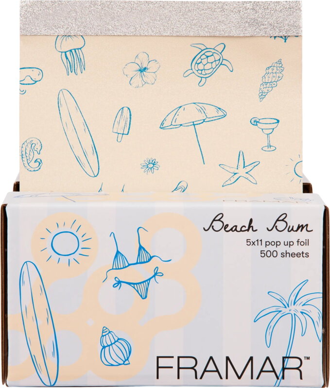 FRAMAR Beach Bum alu-fólia so špeciálnym povrchom 500 listov šírka 13 cm x dĺžka 28 cm
