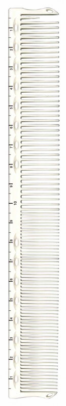 Y.S. PARK G20 strihací hrebeň s pravítkom biely - 200 mm