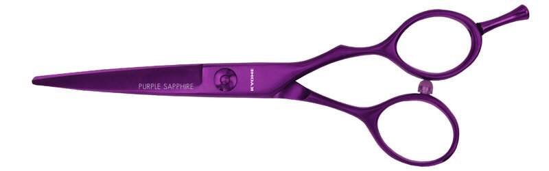 KYONE 680-55PS kadernícke nožnice Purple Sapphire 5,5&quot; 