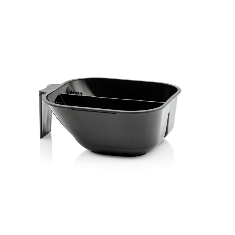 HAIR CARE miska na farbu delená s protišmykovou gumou na spodku 700 ml