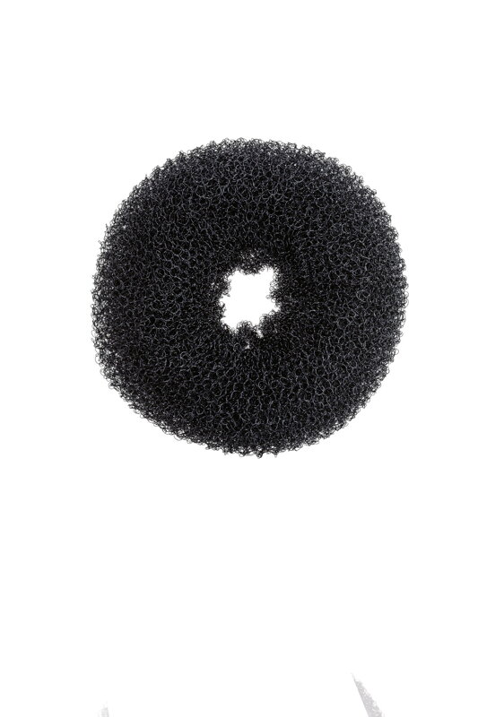 HAIR CARE vypchávka do drdolov priemer 11 cm čierna HAIR CARE vypchávka do drdolov priemer 11 cm čierna