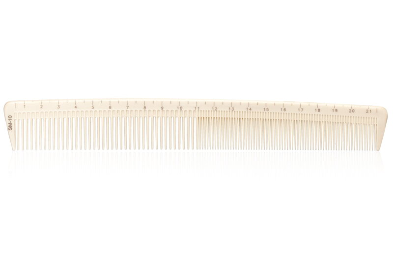 HAIR CARE hrebeň strihací s mierkou 22 cm HAIR CARE hrebeň strihací s mierkou 22 cm