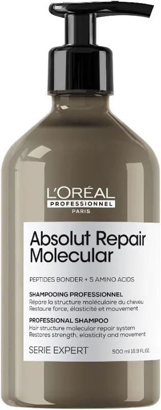 L'ORÉAL Expert 500 ml Absolut Repair Molecular Shampoo L'ORÉAL Expert 500 ml Absolut Repair Molecular Shampoo