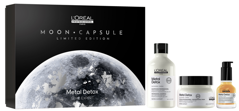 L&#039;ORÉAL Expert Metal Detox Trio balíček 600 ml
