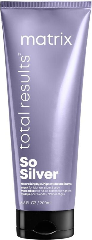 MATRIX So Silver neutralizujúca maska na blond alebo sivé vlasy - 200 ml MATRIX So Silver neutralizujúca maska na blond alebo sivé vlasy - 200 ml