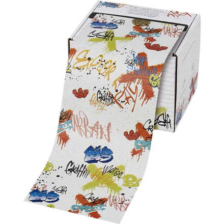 SIBEL fólia ALU Graffiti 12,7 cm x 97 m, 15µ, embosovaná