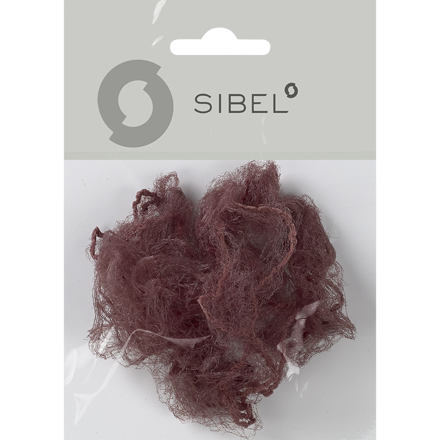 SIBEL sieťka na drdol s elastickým okrajom, tmavá hnedá 2 ks