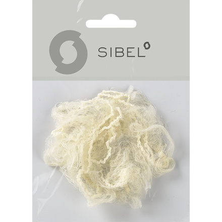 SIBEL sieťka na drdol s elastickým okrajom, svetlá blond 2 ks