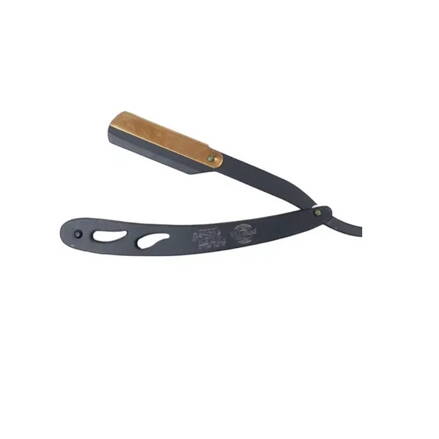 NISHMAN britva black/gold