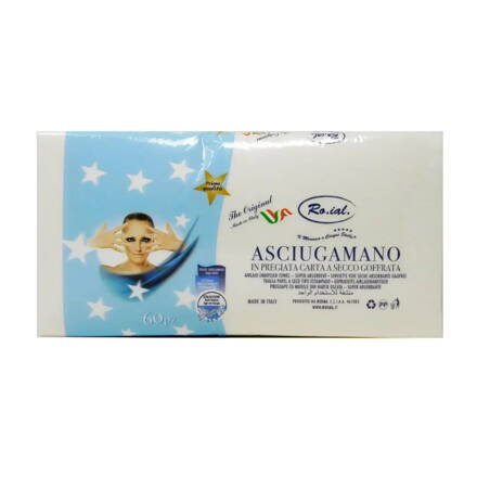 RO.IAL uterák 60 ks jednorazový papierový 35 cm x 67 cm