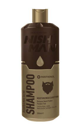 NISHMAN Beard & Mustache Care Shampoo 200 ml